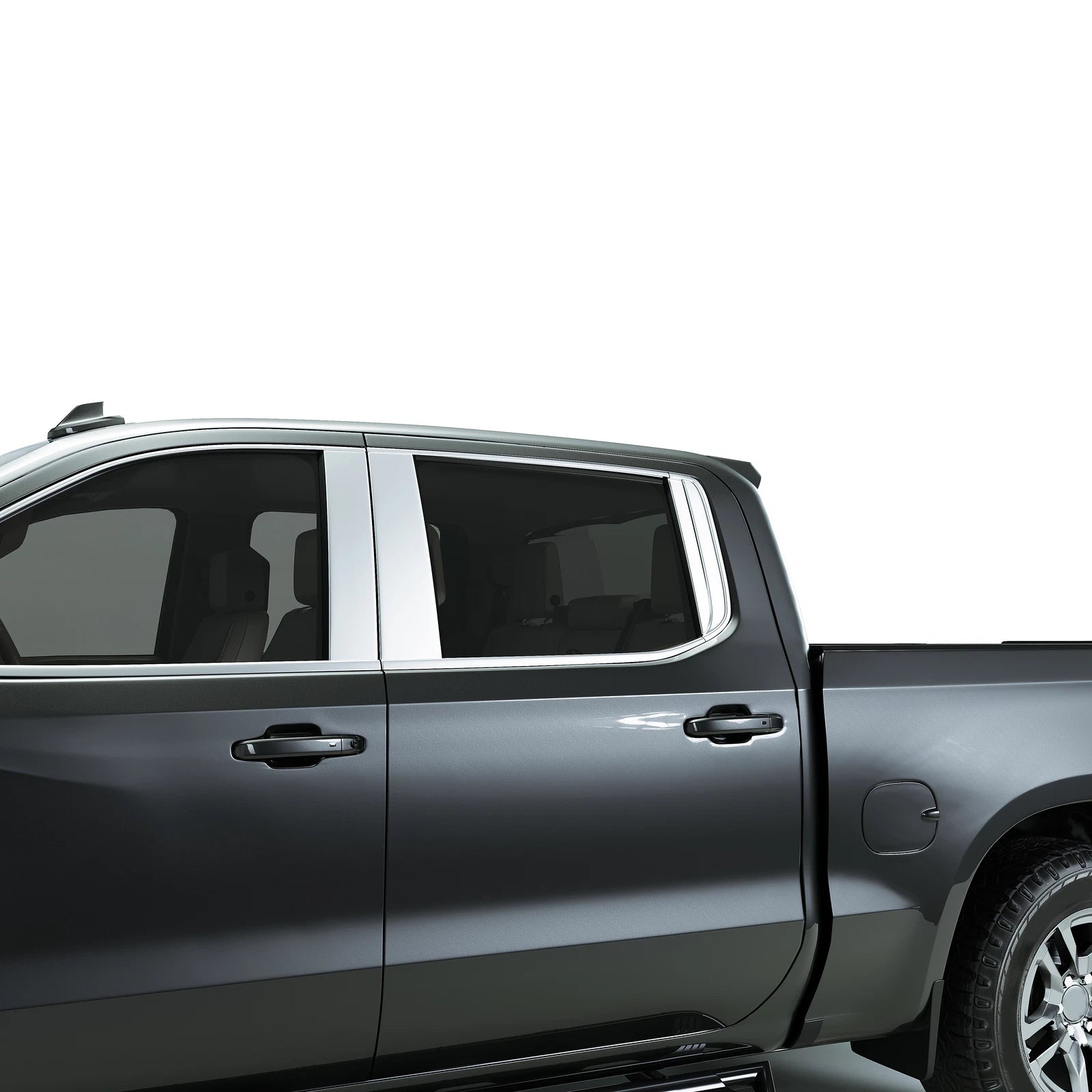 Door Pillar Post Trim Kits for Chevy Silverado GMC Sierra (2019-2025)