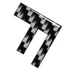 Carbon Black Door Wall Window Badge Emblem Decals for