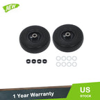 2-Pack Flat Free Tire and Wheel Assembly for Lawnmower (YYYY–YYYY)
