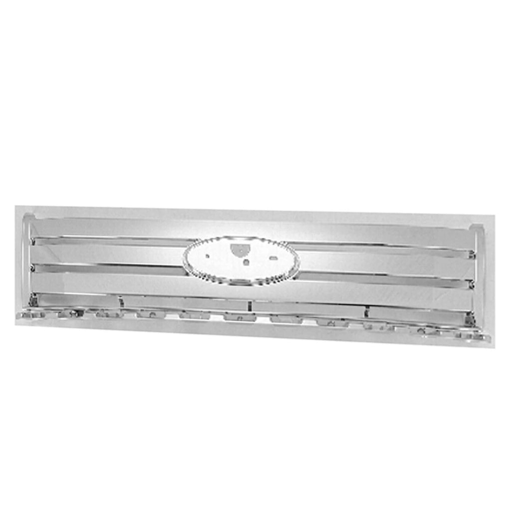 Replacement Front Grille Chrome Plastic for 2007-2010 Ford Edge