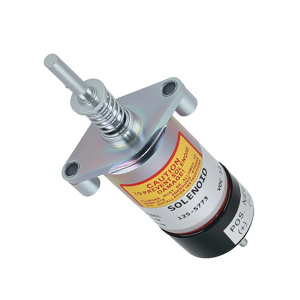 Fuel Shut Off Solenoid for Caterpillar SR4 3204 3304 3304B 3306 (–YYYY) 125-5773