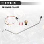 Exhaust Back Pressure EBP Tube Sensor for Ford (F4TZ9D477A)