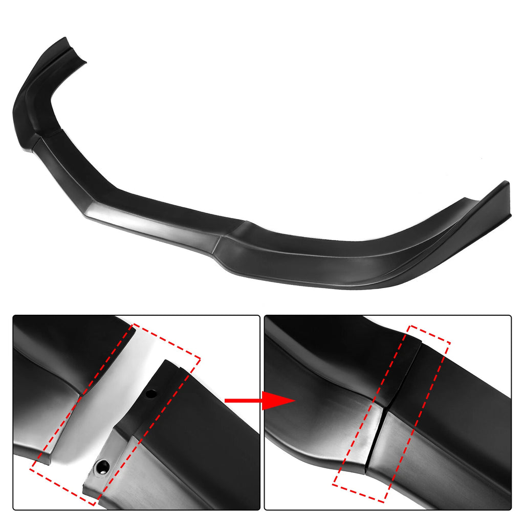 Front Bumper Lip Spoiler for Dodge Charger SRT8 (2011–2014) Matte Black