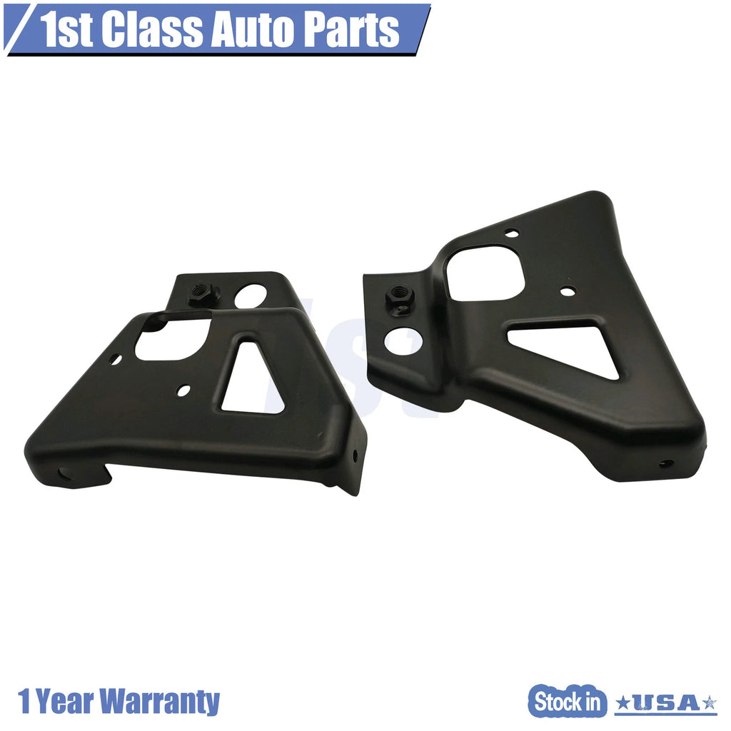 Set of 2 Front Bumper Brackets for Chevy Silverado 2500 3500 HD (2011-2014)