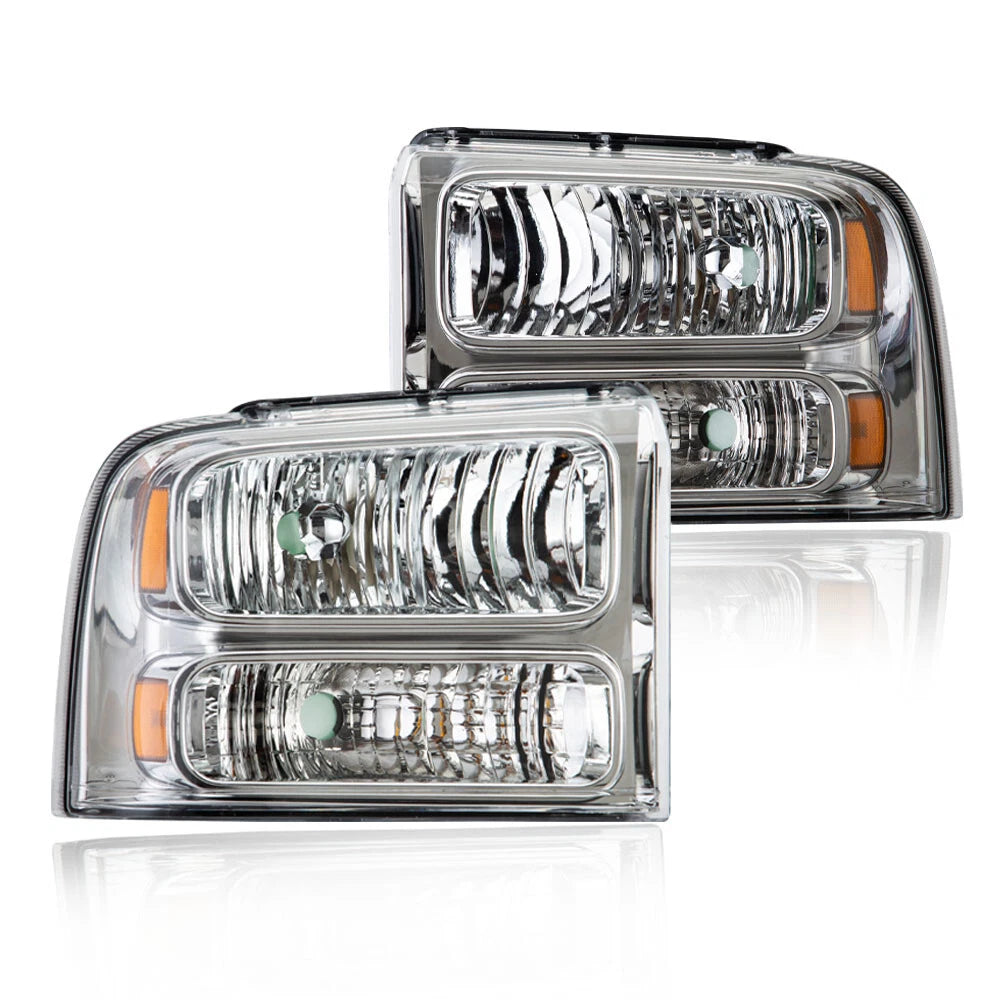 Headlights for Ford F250 F350 F450 F550 Super Duty (2005–2007)