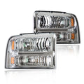 Headlights for Ford F250 F350 F450 F550 Super Duty (2005–2007)