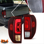 OE Style Chrome Housing LED Tail Lights for Honda Ridgeline (2017–2023)