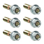 6X Transfer Case Studs Nuts for Jeep YJ TJ Dodge Trucks (1984–2011)
