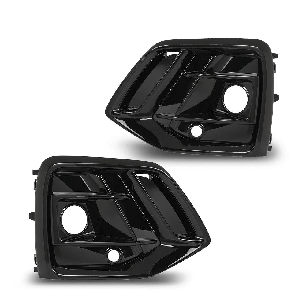 Set of 2 Front Bumper Fog Light Covers for Audi Q5 (2021–2023)