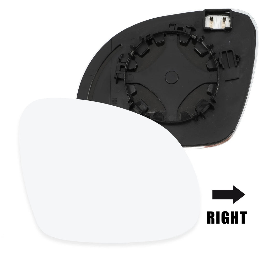 Right Heated Mirror Glass for Volkswagen Tiguan (2009–2017)