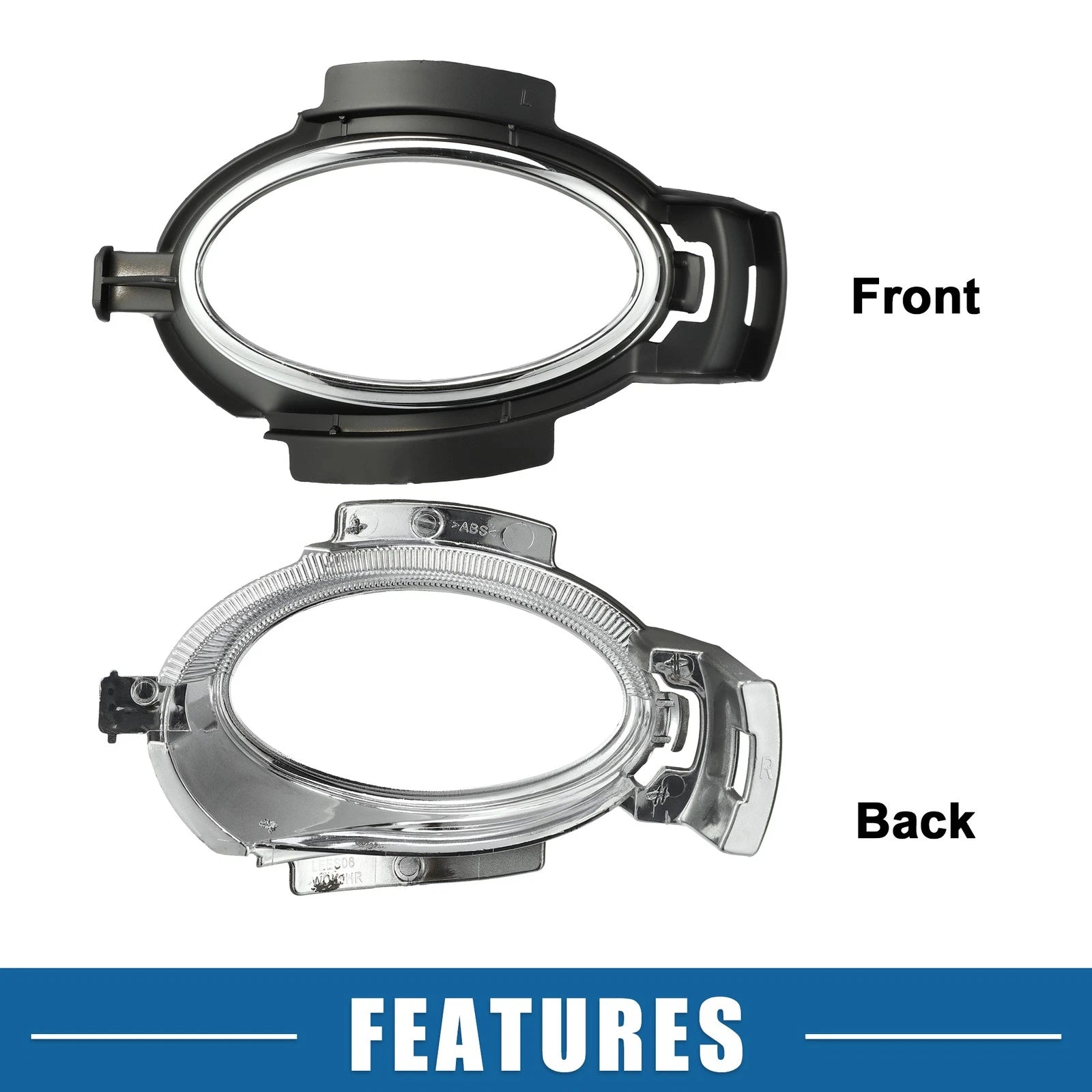 Front Fog Light Grille Cover Trim Pair No. 5212633070/5212533070 for Lexus ES350 (2007–2012)