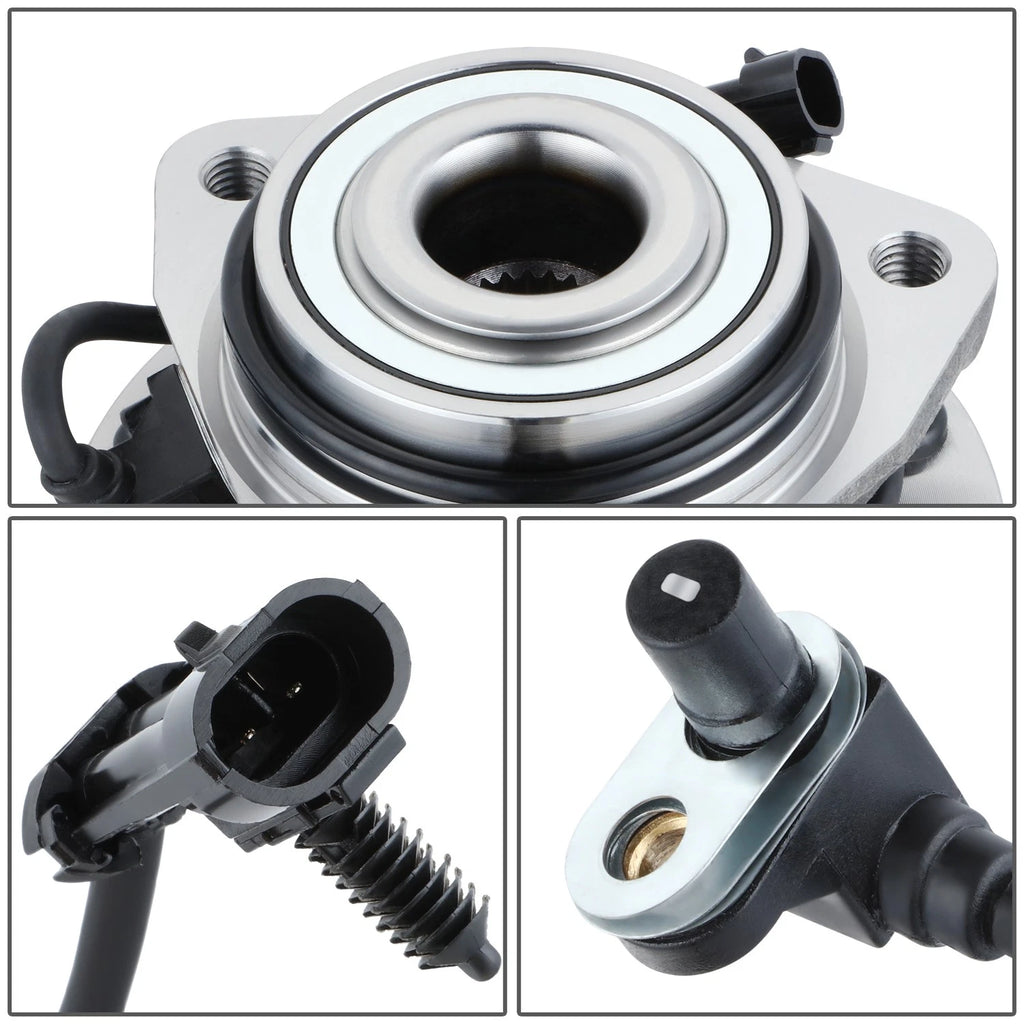 Wheel Bearing & Hub for Isuzu Hombre, Chevy S10, GMC Sonoma (1997–2004)