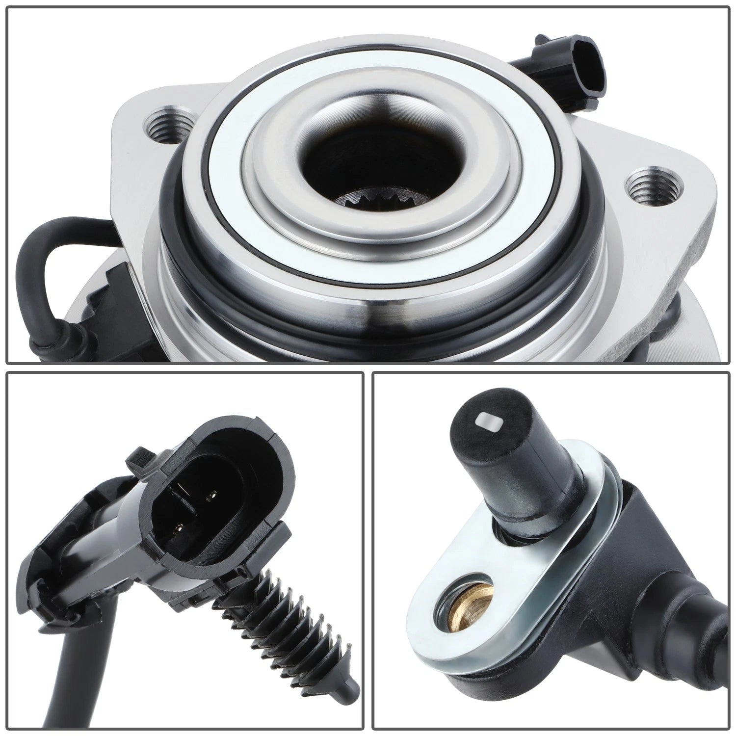Wheel Bearing & Hub for Isuzu Hombre, Chevy S10, GMC Sonoma (1997–2004)