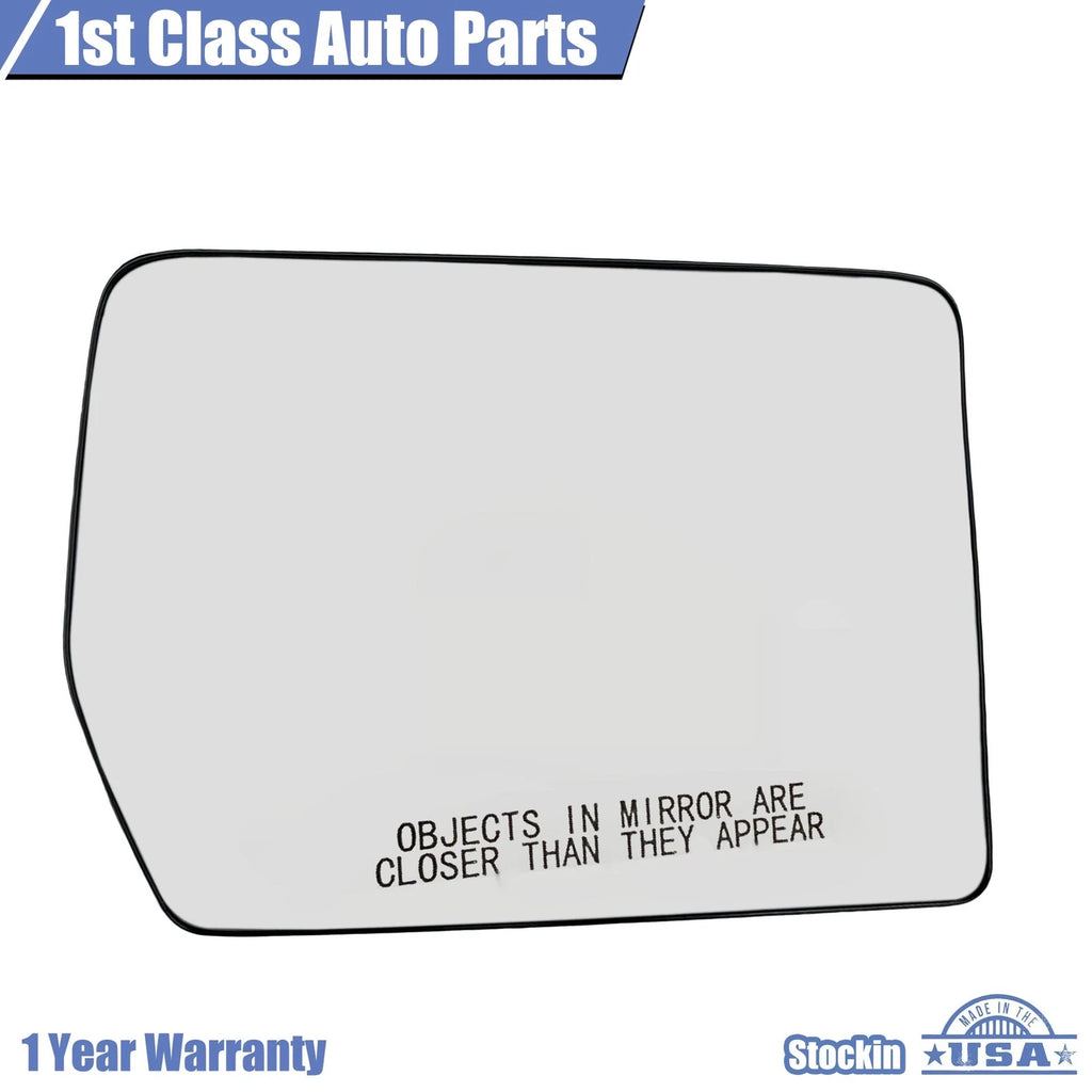 Right Mirror Glass for Ford F-150 Mark LT (2004–2014) Power Heated Convex