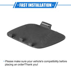 Tow Hook Eye Hole Cover Cap Plastic Black Front Right for BMW E93 (2007 - 2010)