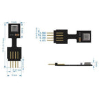 AHT25 Environmental Monitoring Sensor Module for HVAC Systems (Refrigerator)