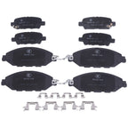 Set of 4 Ceramic Brake Pads for Infiniti JX35 QX60 Nissan Murano Pathfinder (2013–2019)