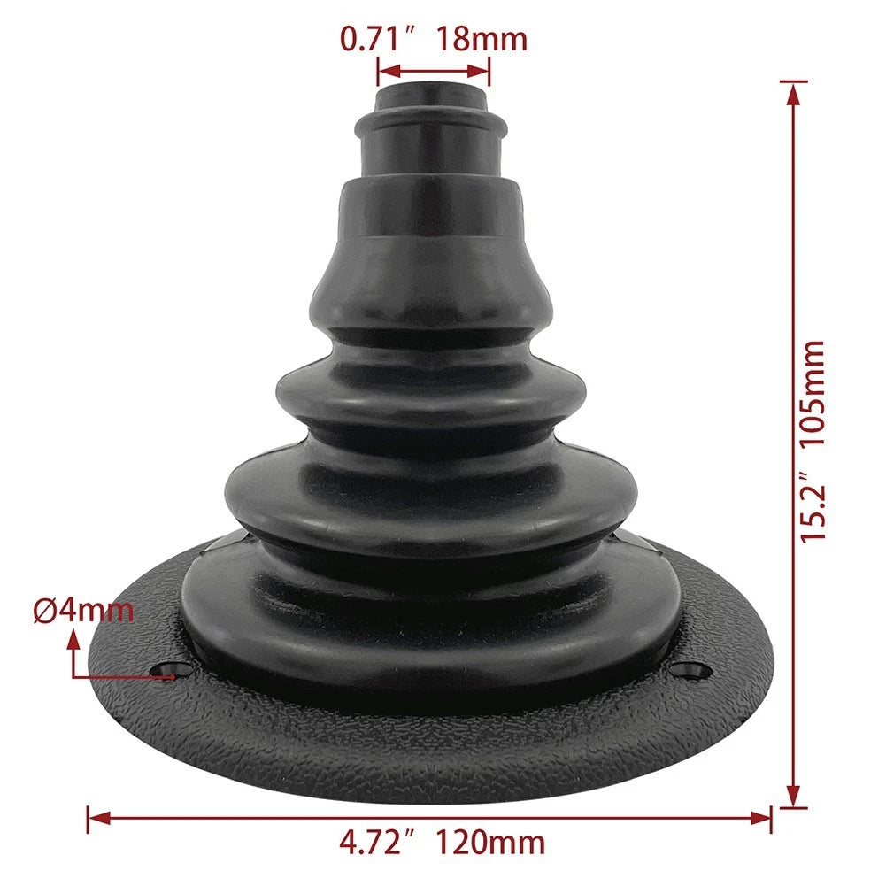 Marine Rubber Steering Shift Cable Boot for