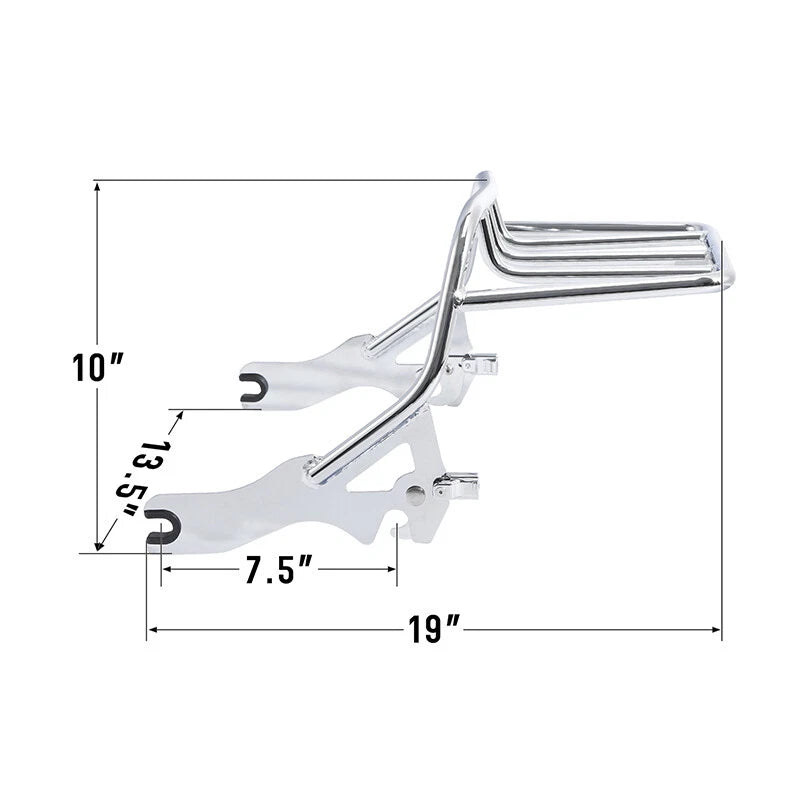 Luggage Mount Rack for Harley Softail Fat Bob FXFB FXFBS (2018–2025)