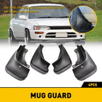 Set of 4 Mud Flaps Splash Guards for Toyota Corolla (1993–1997)