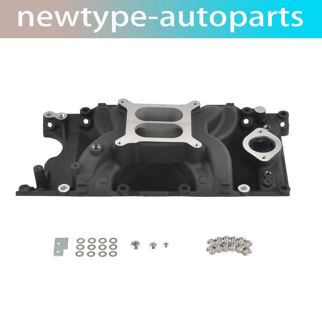 Air Gap Intake Manifold for Chrysler Mopar 318 (1967–2003) Black