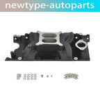 Air Gap Intake Manifold for Chrysler Mopar 318 (1967–2003) Black