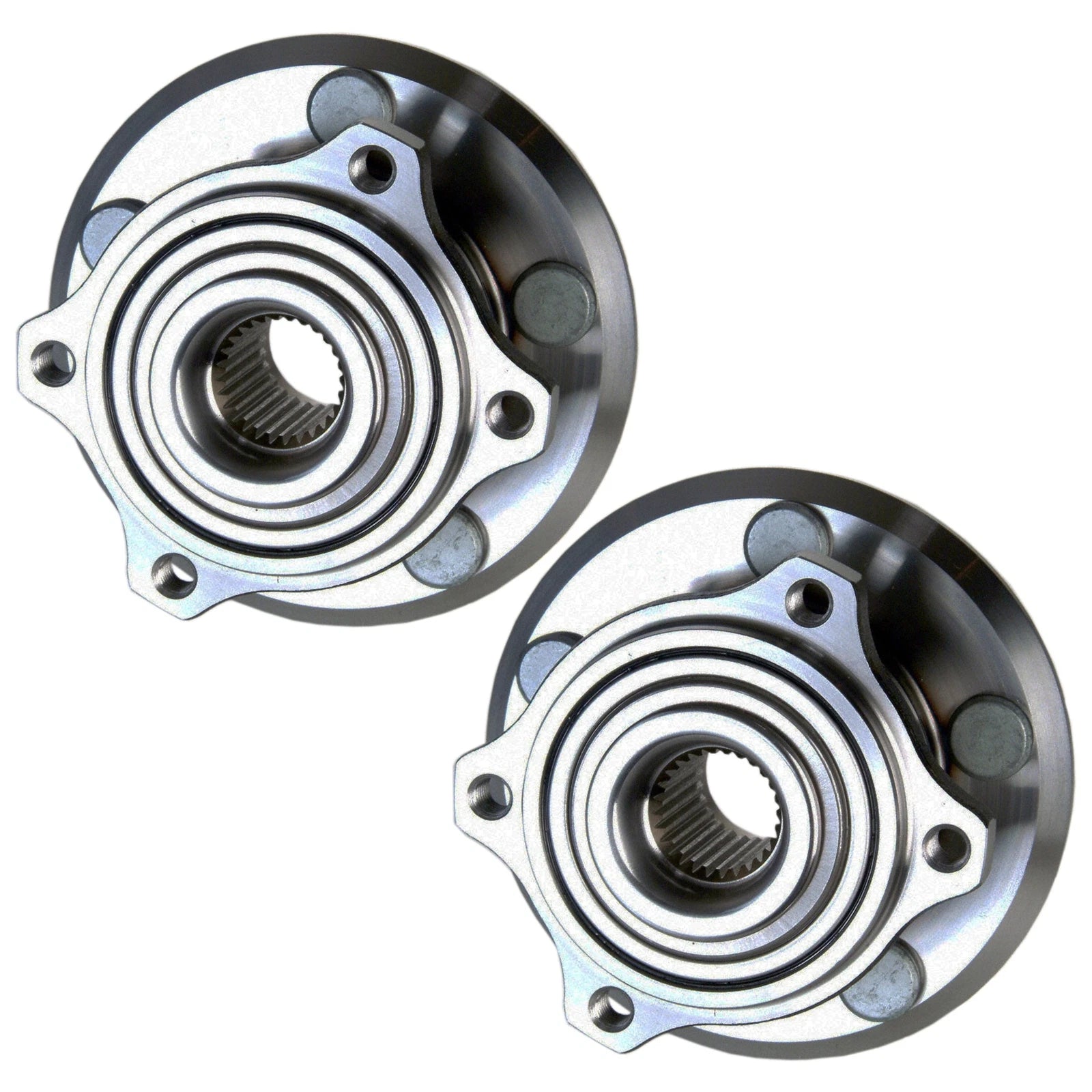 Set of 2 Rear Wheel Bearing Hub Kit for Chrysler 300, Dodge Magnum, Charger (2005–2010)