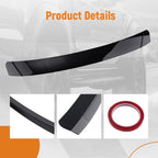 Window Visor Wing Spoiler for Toyota Corolla (2014-2019) Glossy Black