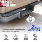 Class 3 Towing Hitch Receiver for Ford F-150 Lincoln Mark LT (2006-2008)
