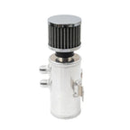 750ml Chrome Baffled Oil Catch Can Separator for Universal Vehicles