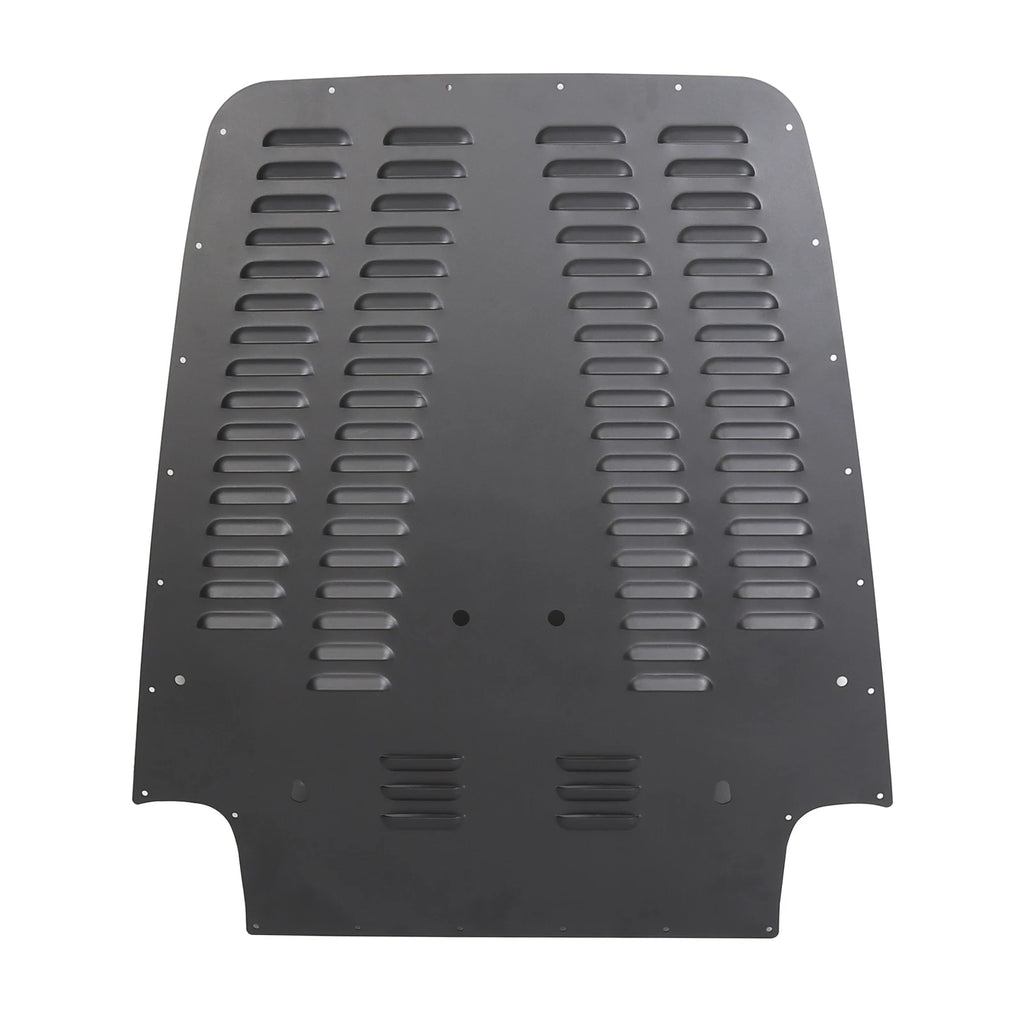 Aluminum Vented Hood Louver for Jeep Wrangler TJ (1997–2002) Black Powder Coated