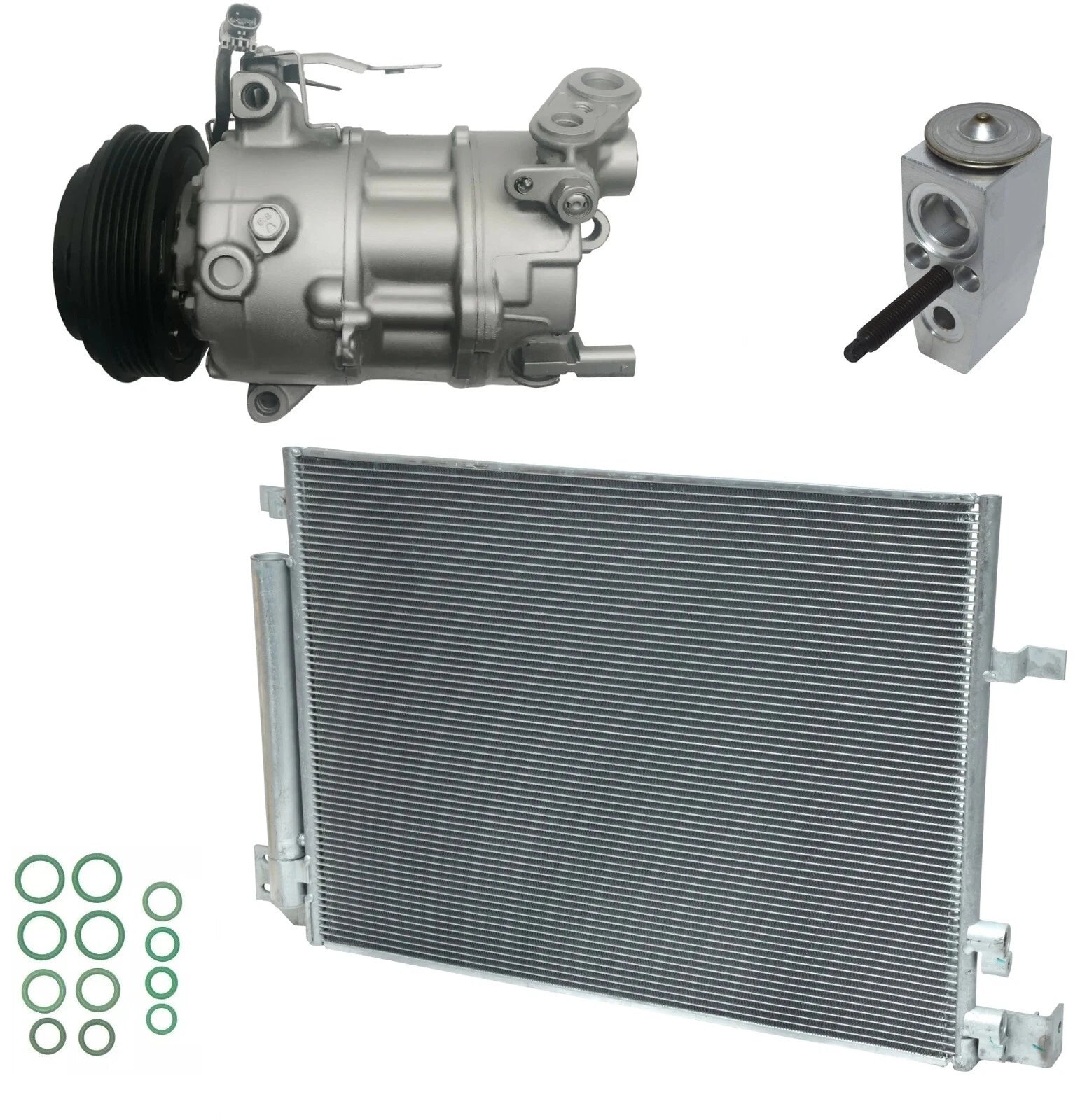 AC Compressor Kit with Condenser for Cadillac CTS 2019–2019