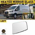 Heated Mirror Glass Upper Left Driver Side for Ford Transit-150 (2015–2022)