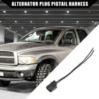 2 x Pin Alternator Plug Pigtail Harness for Dodge Ram 1500 2500 3500 4500