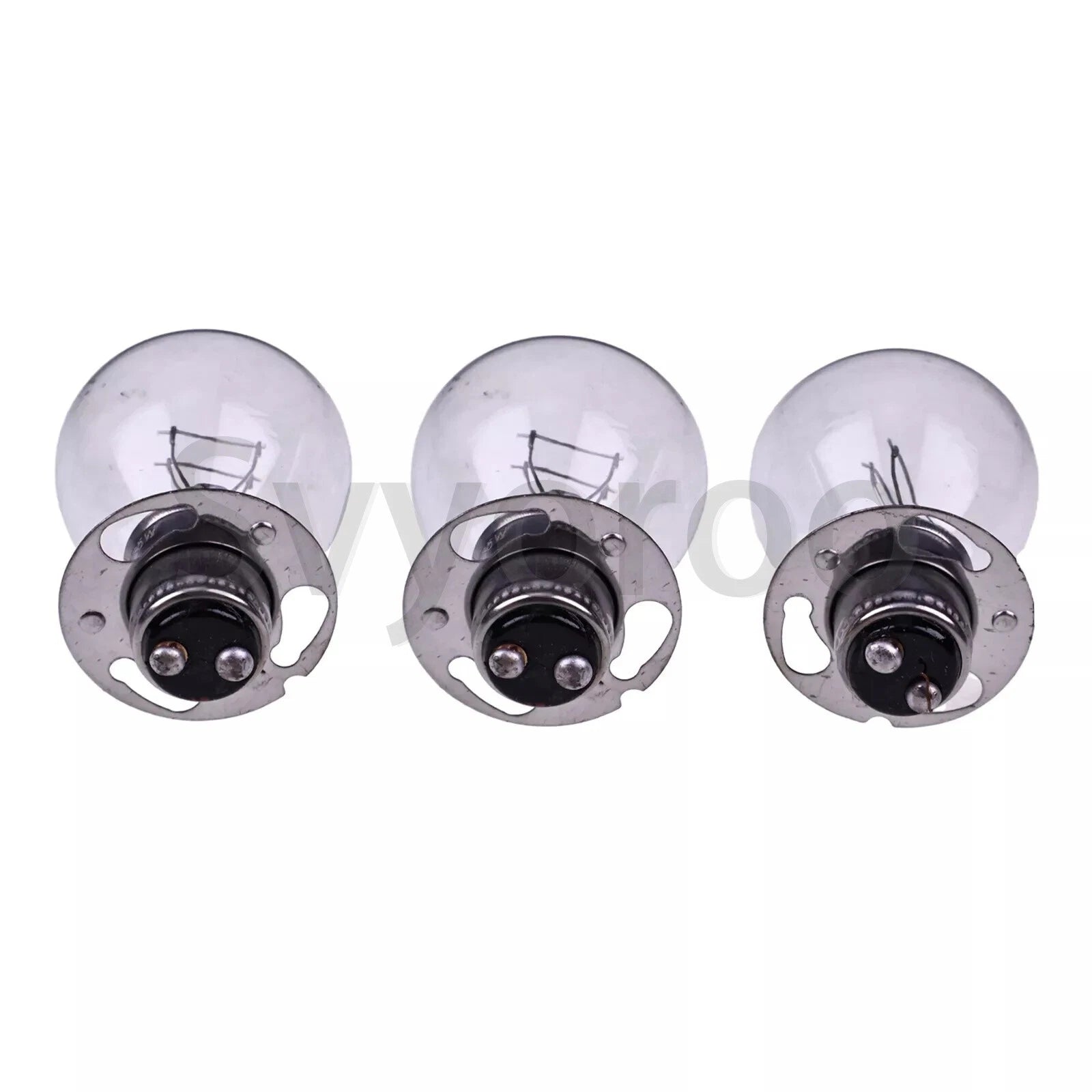 3Pcs 12V 35/35W Light Bulbs 34150-34620 for Kubota Tractor L175 L1500 L225 L345 (1970–2023)