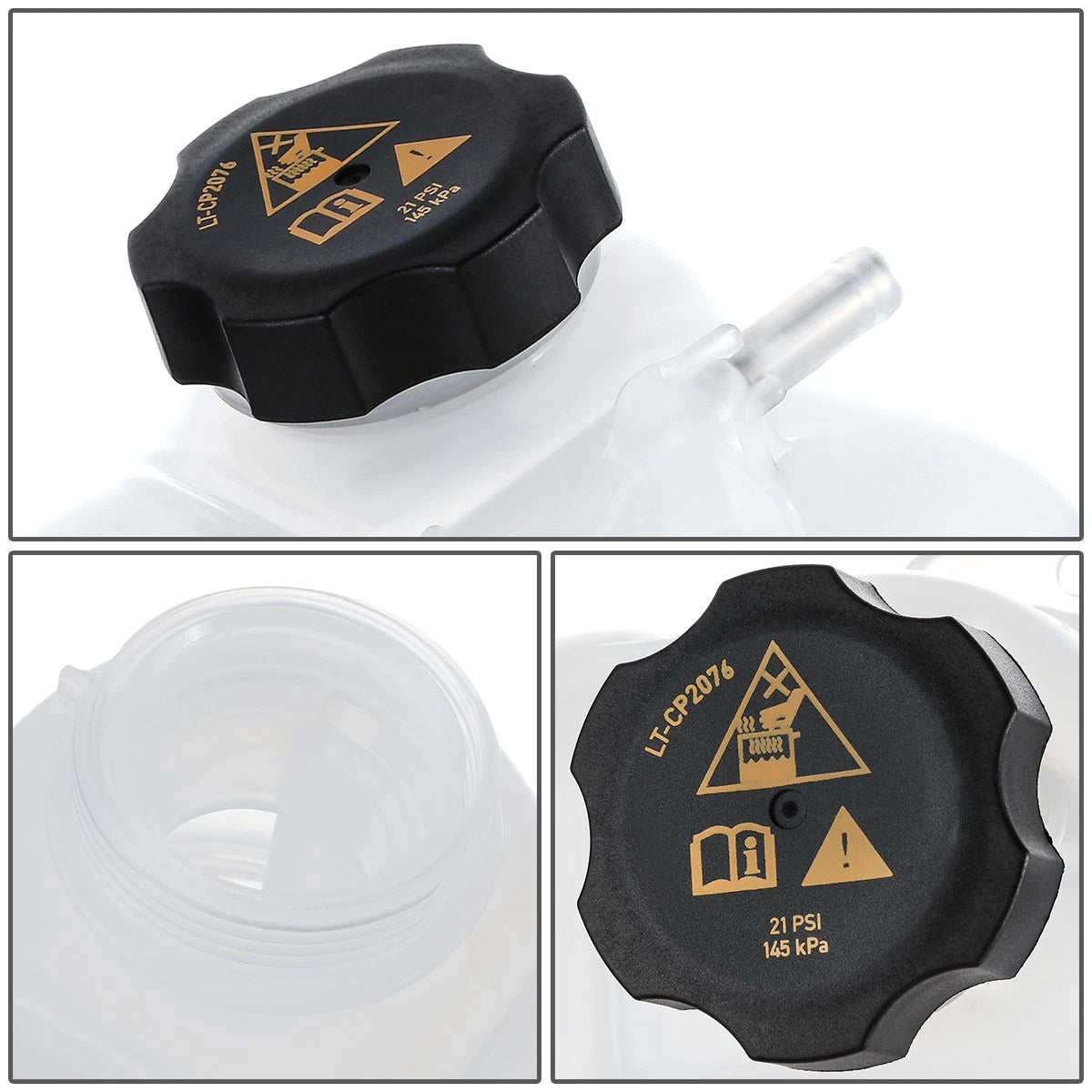 Coolant Fluid Overflow Tank Reservoir for Chrysler Cherokee KL (2014–2018)