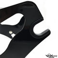 2X Black King Detachables Luggage Rack Docking for Harley Touring Road King (1997–2008)