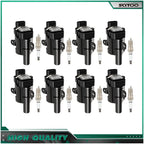 Ignition Coils & Spark Plugs for Chevrolet Silverado Tahoe GMC Sierra Yukon