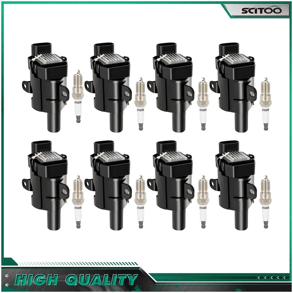 Ignition Coils & Spark Plugs for Chevrolet Silverado Tahoe GMC Sierra Yukon