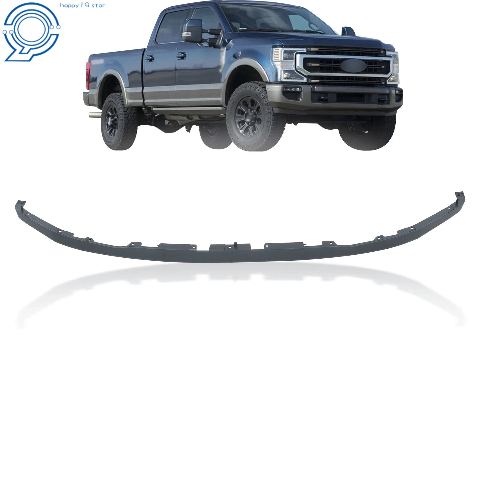 Valance Panel Deflector Air Dam for F250 F350 Super Duty (2023–2024)
