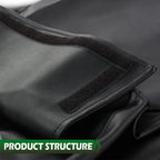 Seat Cover for Yamaha Exciter (1987–1993) Vinyl Black