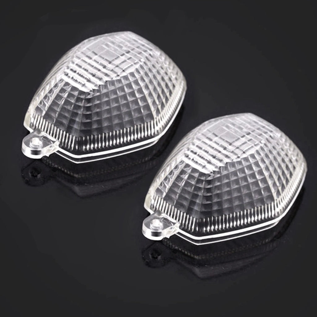 2X Turn Signal Indicator Light Lens for Suzuki SV650 N/S (2003–2016) Clear