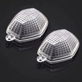 2X Turn Signal Indicator Light Lens for Suzuki SV650 N/S (2003–2016) Clear