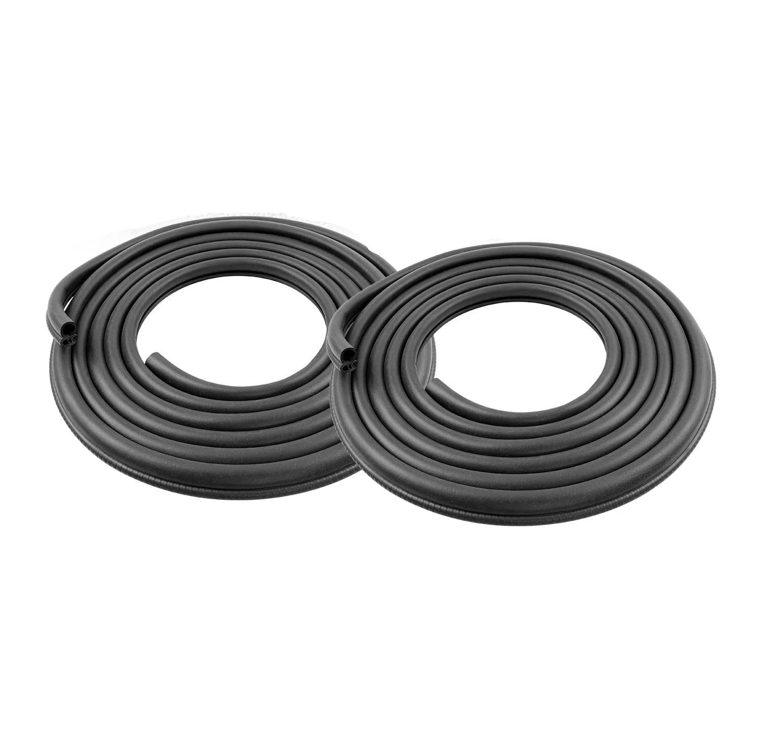 2Pcs Front Door Weatherstrip Seal for GMC Sierra/Chevy Silverado/Cadillac (1999–2007)