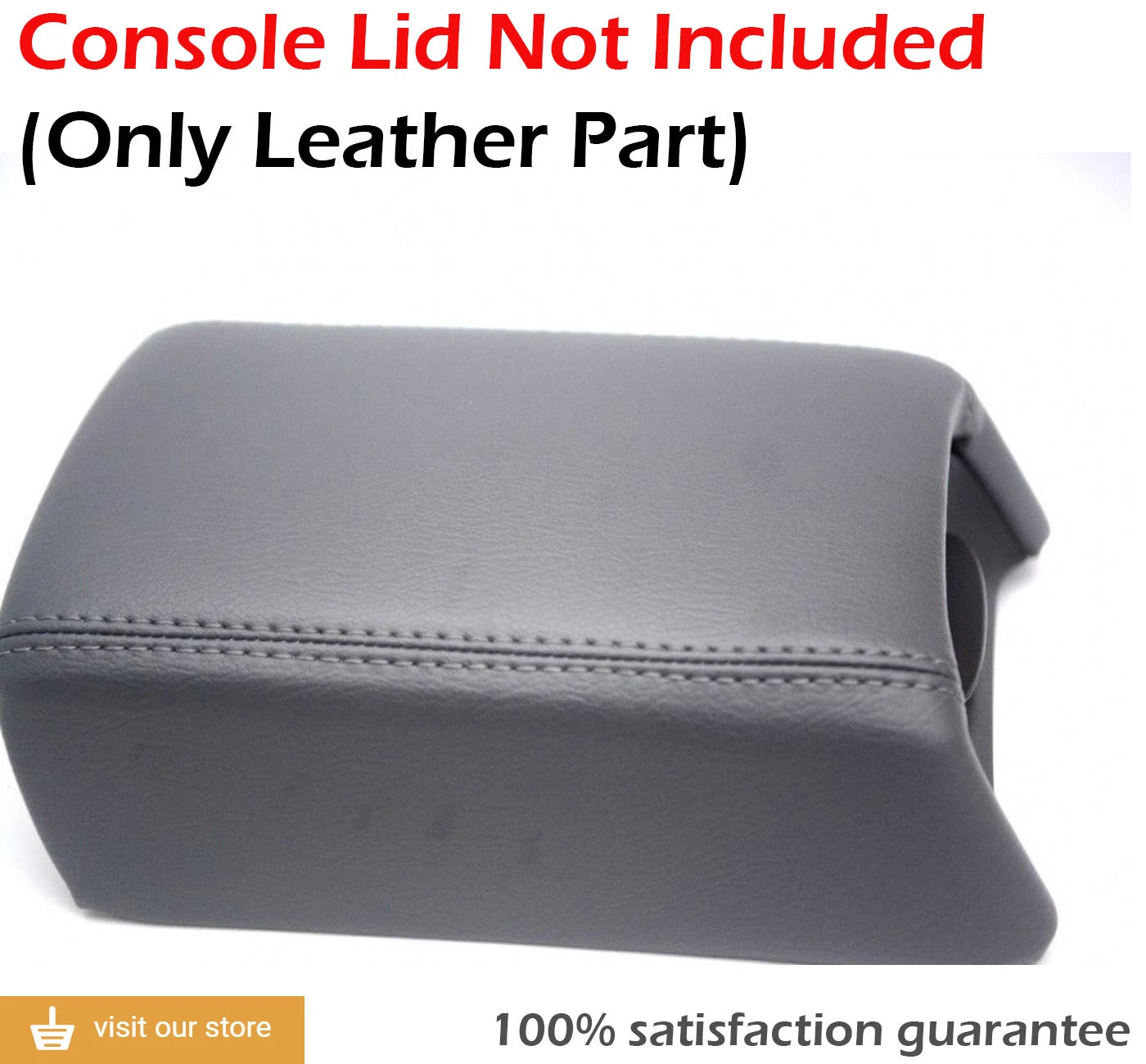 Leather Synthetic Center Console Armrest Cover for Chevrolet Malibu (2013–2015)