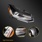 Right Side Headlight for Chevy Trax (2017–2022) with Projector and Bulbs