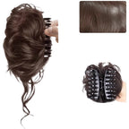 2X Handmade Mixed Material Hair Tie Claw Clip for Thick Hair (2023–2023)