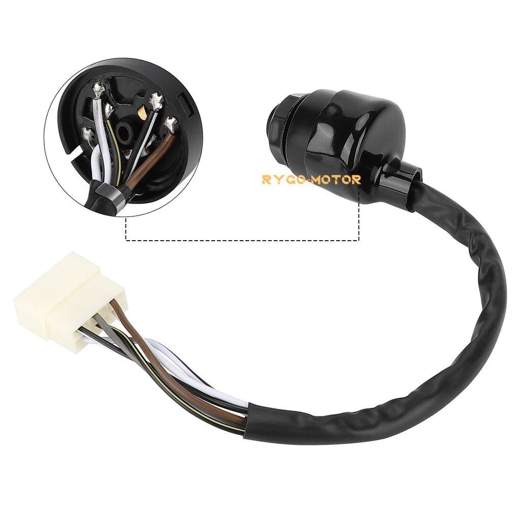 Ignition Key Switch for Kawasaki Mule 600 610 4000 4010 (27005-0011)