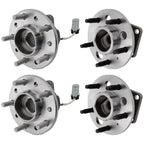 Set of 4 Wheel Hubs for Oldsmobile (W/ ABS)
