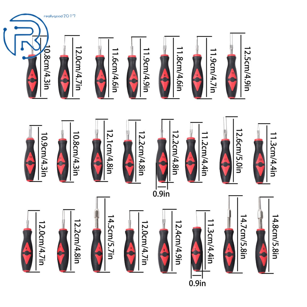 23-Piece Terminal Disconnect Tool Kit for Cars and Trucks